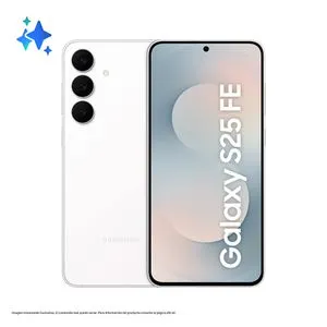 Celular Samsung Galaxy S25 FE 5G 256GB Blanco