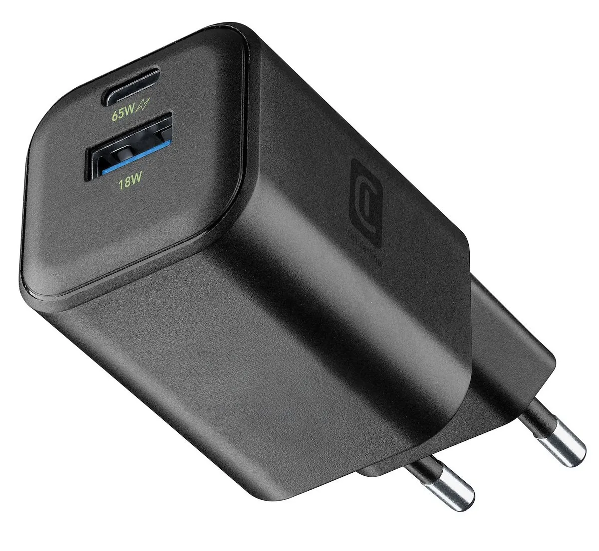 CELLULARLINE - MULTIPOWER 2 GAN ENTRY A+C 65W