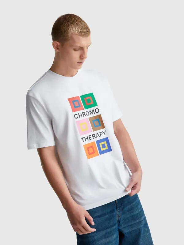 Relaxed fit t-shirt with print