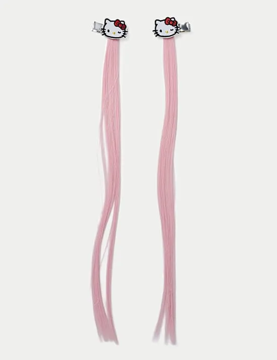Hello Kitty Kunsthaar-Spangen