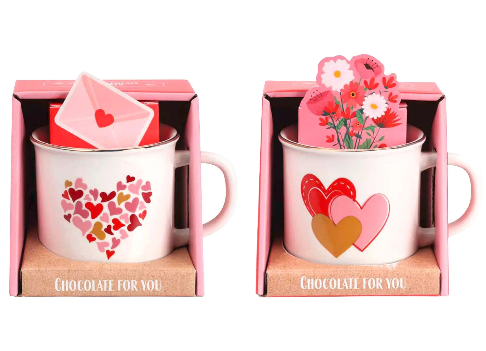 Geschenk-Set "Herzbecher"