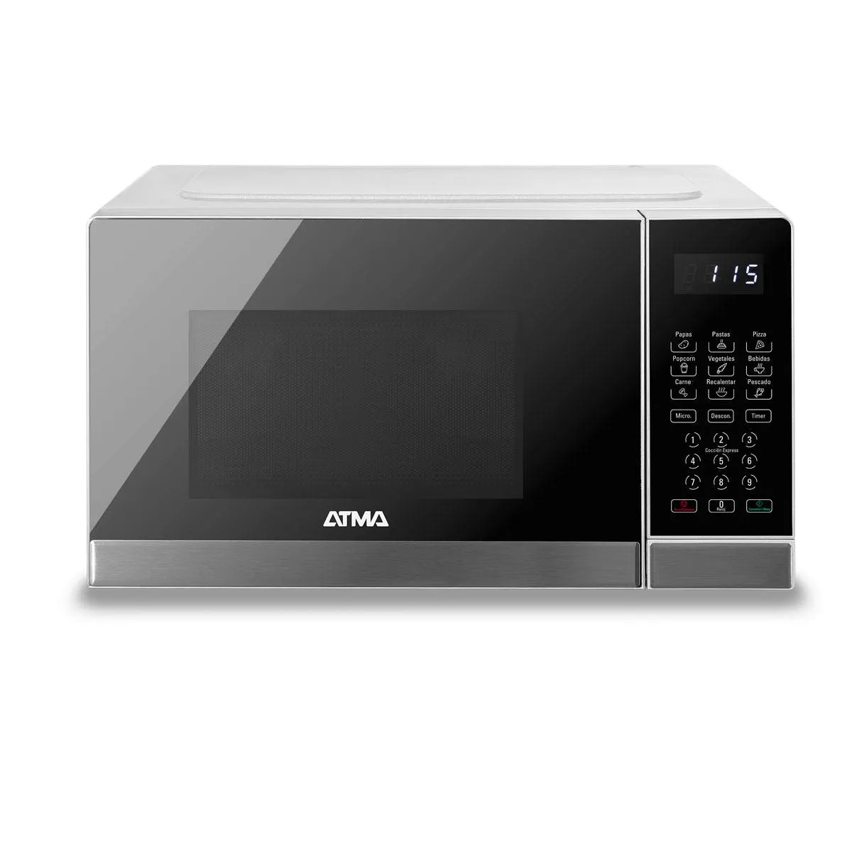 Microondas Digital Atma 20lt WATDS20UCCE Silver