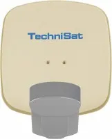 Multytenne QuattroSat-Twin Satellitenantenne beige