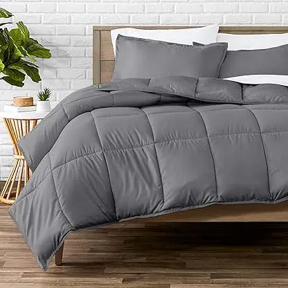 Bare Home Queen Comforter Set - 1800 Ultra Soft (Queen,…
