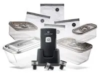 Outdoorchef Easy BBQ Vac Vakuumierer inkl. Starter Set - Kabelloser Einhand-Vakuumierer