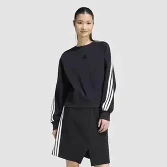 adidas Womens Kit 3 Stripes Sweat