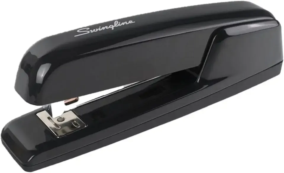 Swingline Stapler, 30 Sheet Capacity, 747 Business Stapler, Jam Free, Anti-Microbial, Metal, Black (74741)