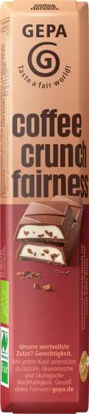 Gepa Bio Riegel Coffee Crunch Fairness