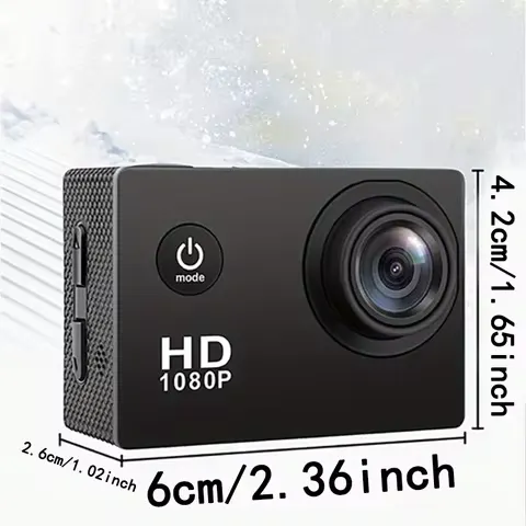 High-definition shooting digital camera riding motion recorder high-definition motion camera 1080P