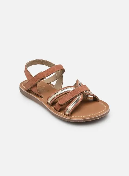 Sandalen IL-38 meisjes goud en brons