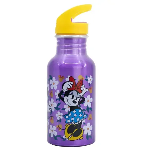 Botella de Aluminio 545ml Minnie