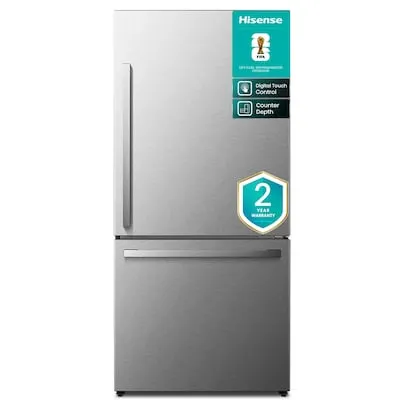 24.6-cu ft Standard-Depth 36-in Wide Side-by-Side Refrigerator with Ice Maker ,Water and Ice Dispenser ( Fingerprint Resistant Stainless Finish )