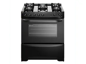 Cocina a Gas Electrolux Fe5Gpe 5Q 76Cm Negro