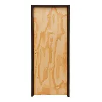 Puerta de interior placa pino natural MCH 70 x 200 x 10 cm izquierda