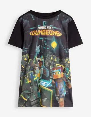 T-shirt - Minecraft - nero