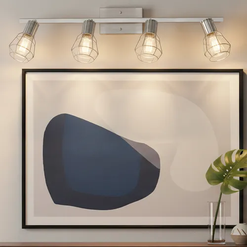 Canarm Inc. Wren Brushed Nickel 4-Head Fixed Track Light