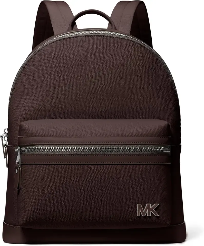 Edison Dome Backpack, Black Hardware/Chocolate