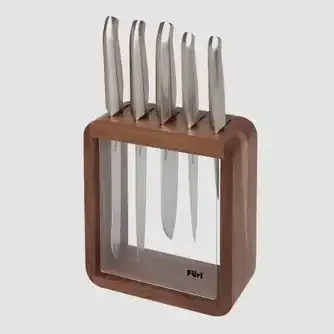 Furi Pro Vault Knife Block Set 6Pc