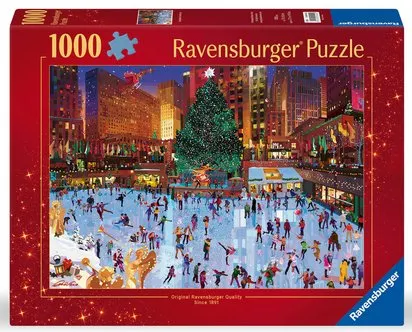 PUZZLE 1000 PIECES NOEL AU ROCKEFELLER CENTER