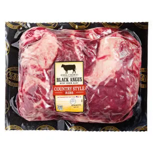 USDA Choice Black Angus Beef Country Style Ribs, per lb
