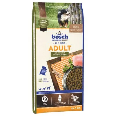 Lot mixte bosch Adult 4 x 1 kg pour chien