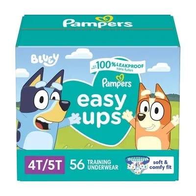 Easy Ups Training Underwear Boys Size 6 4T5T 56 Count