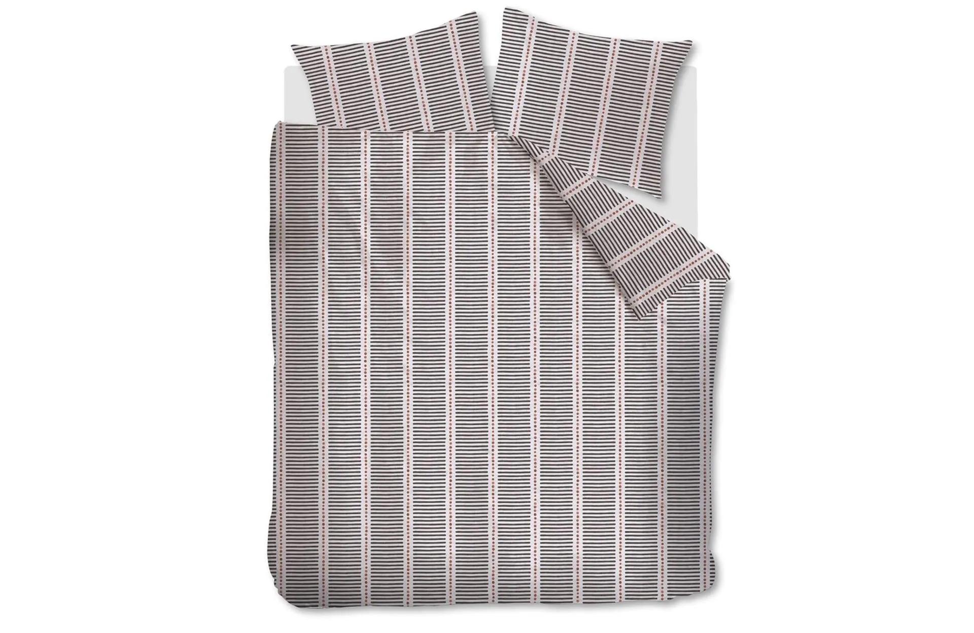 vtwonen Stip en Stripe Dekbedovertrek Blush