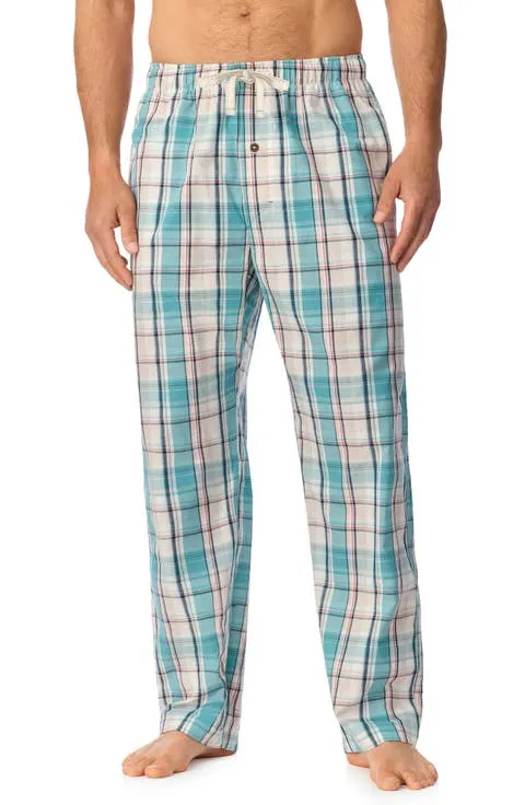 Plaid Cotton Pajama Pants