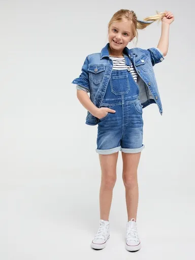 Just Jeans Junior Girls Amaze Dungaree (Short)