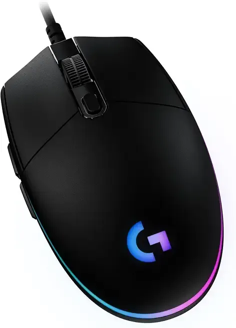 Logitech G203 Wired Gaming Mouse - Black | LIGHTSYNC RGB, On-Board Memory, 6 Programmable Buttons, Compabile with PC/Mac