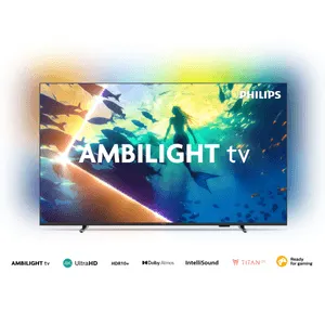 Smart tv Philips 55 Pud8100/77 4k Uhd Ambilight Titan