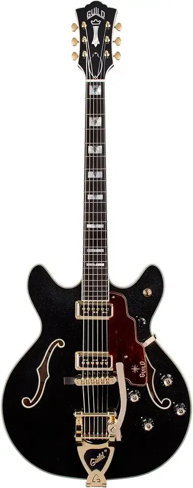 Guild Starfire Custom DC GVT, Black Metallic