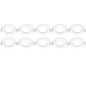 Pack de 10 downlight LED empotrable INSPIRE Extraflat IP44 blanco redondo ø8.5 cm 580 lm 3.7 W luz CCT 2700K-6000K IP44 - Foco LED empotrado para baños