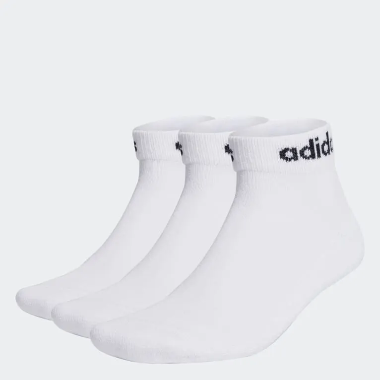 Linear Ankle Socks Cushioned Sokker, 3 par
