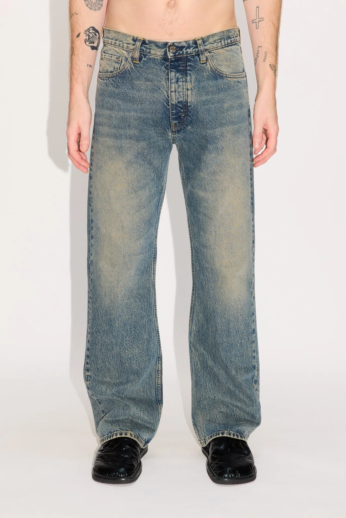 Relaxed Bootcut Jeans