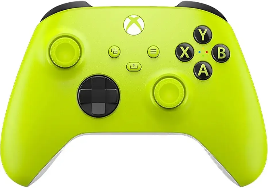 Xbox Wireless Gaming Controller | Electric Volt | Console, PC, & Android | Textured Grip | Wireless, Bluetooth, USB-C Connectivity