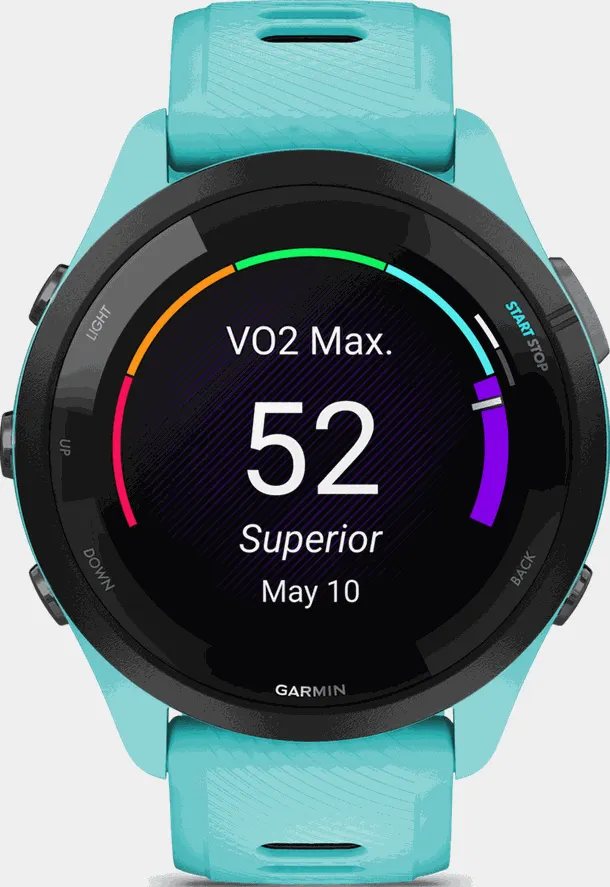 Forerunner 265, AMOLED, smartklokke, multisportklokke - Blå