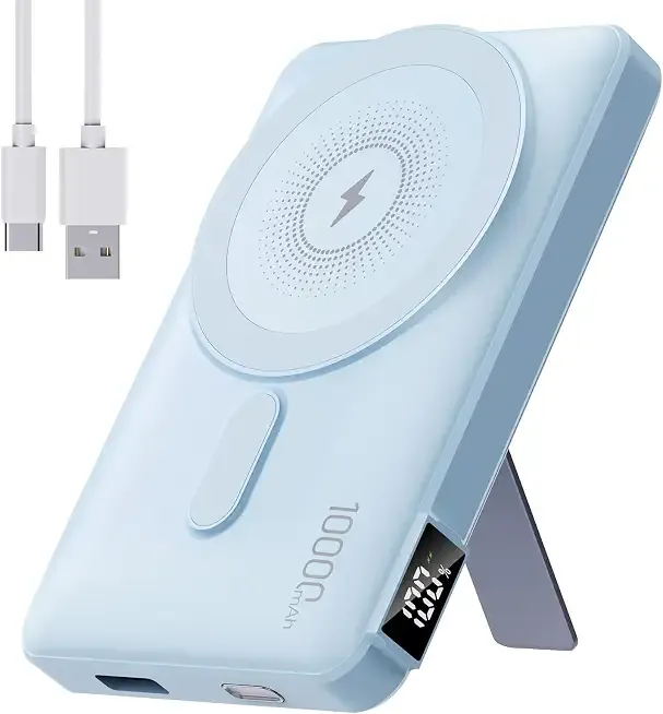 2026 Latest Magnetic Wireless Portable Charger Power Bank - 10000mAh 22.5W PD Fast Max Charging with Built-in LED Display, Magnetic Battery Pack for iPhone 17/16/15/14/13/12/Pro/Mini/Pro Max