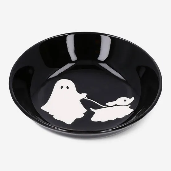 Bowl with debossed ghost print - 14 cm