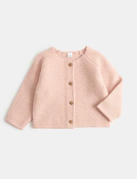 Matinee Strickjacke (3,2 kg–1 Jahre)