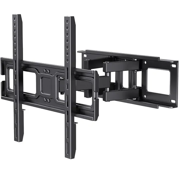 Best seller MountFTV Full Motion TV Wall Mount for 26-65 inch TVs Holds up to 110 lbs Swivels Tilts Extension Leveling, Max 400 x 400mm, Fits 8"/12/16" Wood Stud $25.34 Was $42.99 $2.81/lb