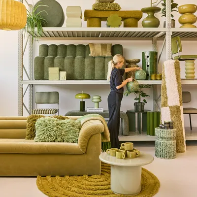 Eetkamerbank Candy met rug home army 180 cm