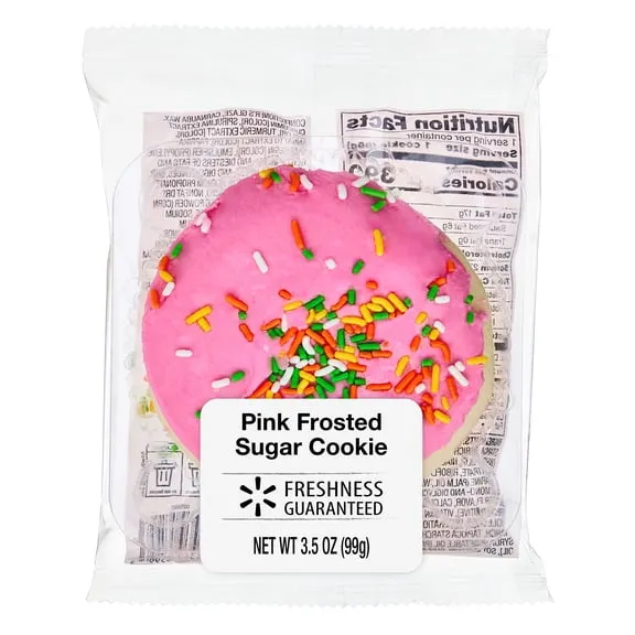 Freshness Guaranteed Pink Frosted Baked Sugar Cookie, 3.5 oz (Shelf Stable) $1.87 53.4 ¢/oz