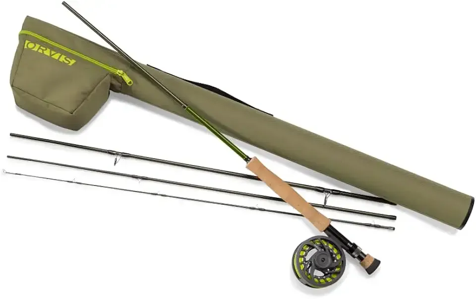 Orvis Encounter Outfit - Fishing Rod and Reel Combo - Versatile Outfit with Large Arbor Reel, Weight-Forward Floating Line, Backing, and Leader
