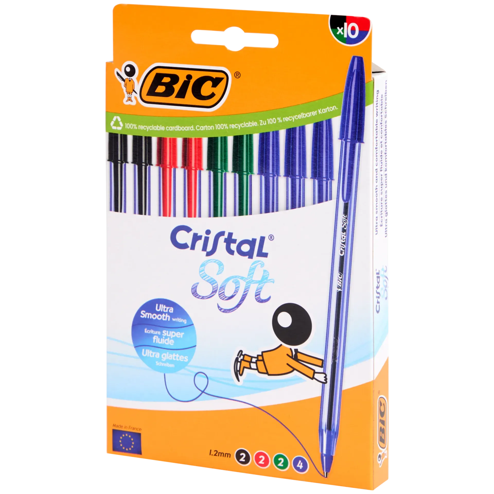 Penne a sfera BIC Cristal Soft
