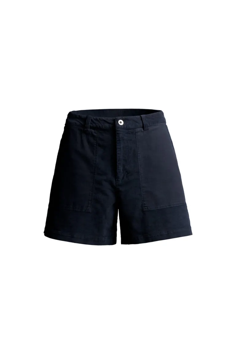 Bay Blocked Corduroy Shorts - Marine