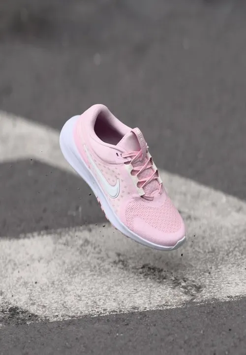 STAR RUNNER 5 UNISEX - Løpesko for vei - pink foam/white/pure platinum-coloured