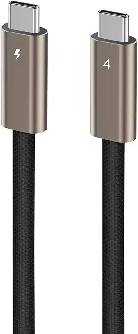 USB C to USB C Cable 40Gbps 3.3 FT, 240W 100W 60W USB4 Cable 24PIN with Thunderbolt 4 Emarker 48V 5A PD 3.1 Video Audio Data Charger for iPhone17 16 15 Galaxy S26 25 Display PC MacBook
