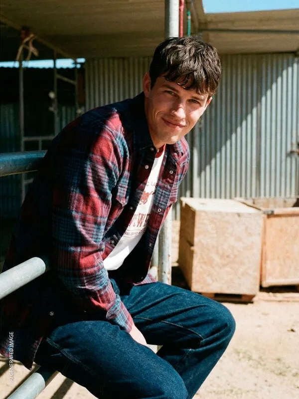 Checkered Western Shirt