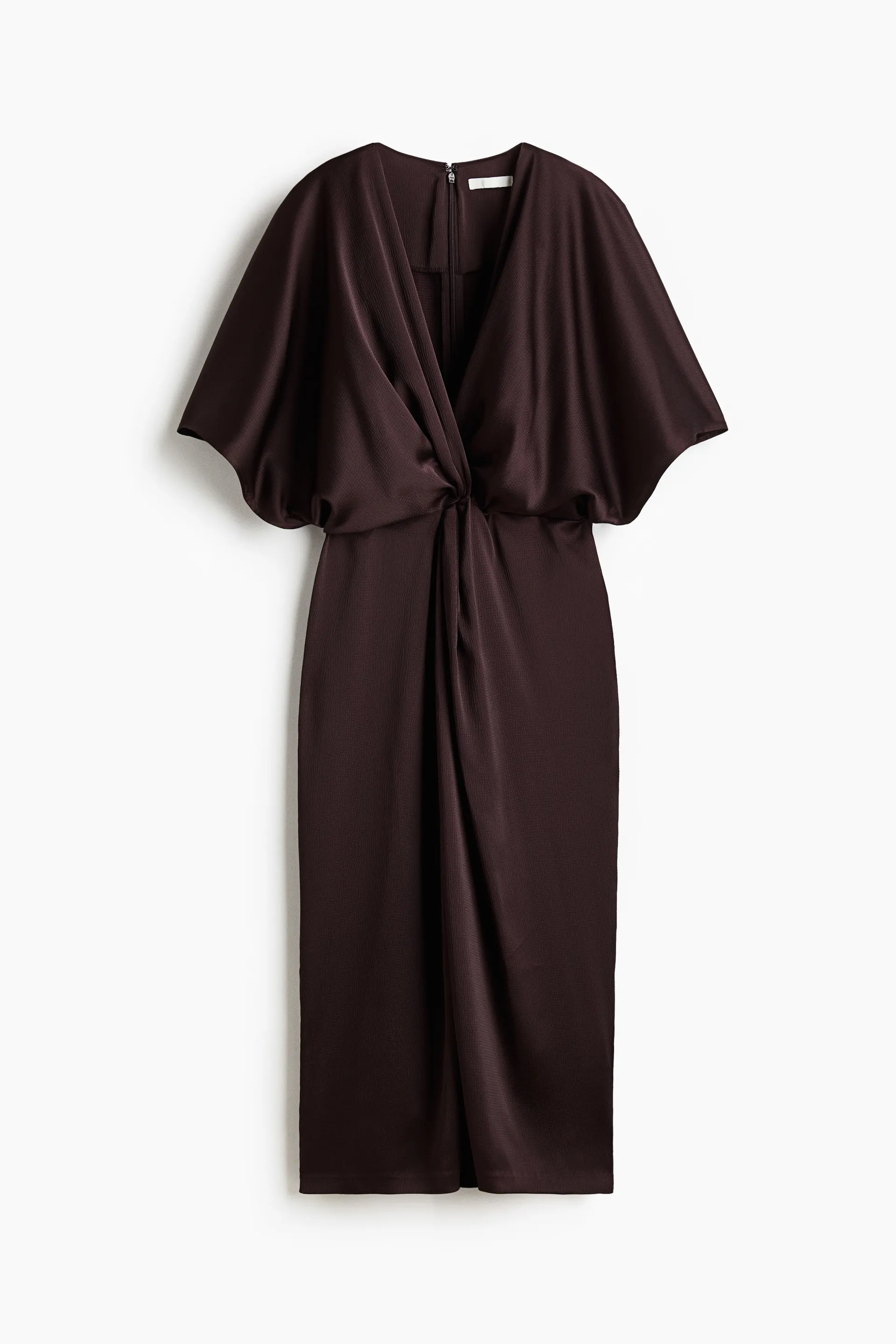 Twisted-detail dress